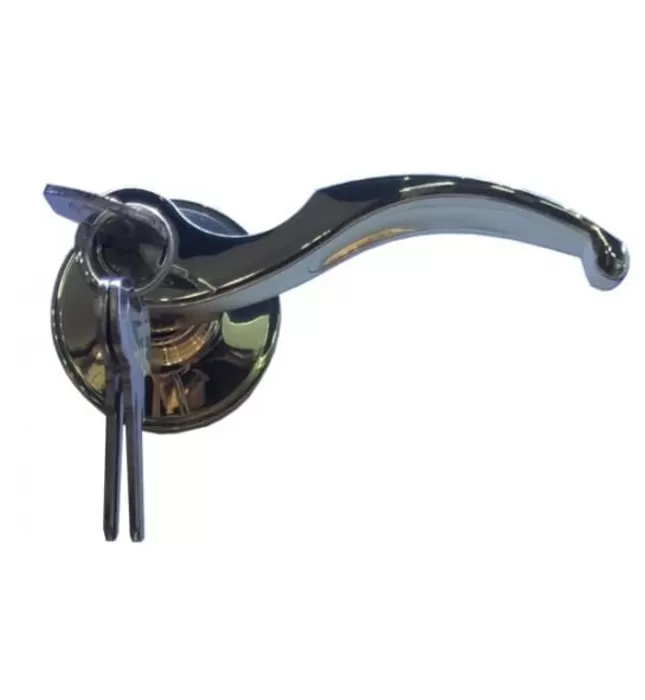 Khóa Tròn Tay Gạt Yale VL6557 US3 Đồng Bóng
