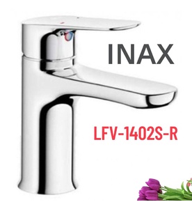 Vòi chậu rửa mặt nóng lạnh Inax LFV-1402S-R