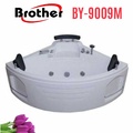 Bồn tắm góc massage Brother BY-9009M (1.3m)