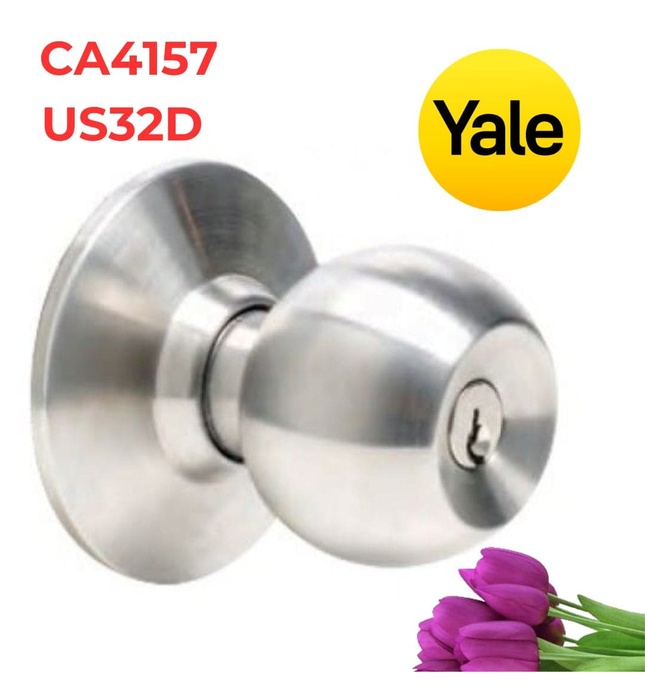 Khóa Tay Nắm Tròn Yale CA4157 US32D