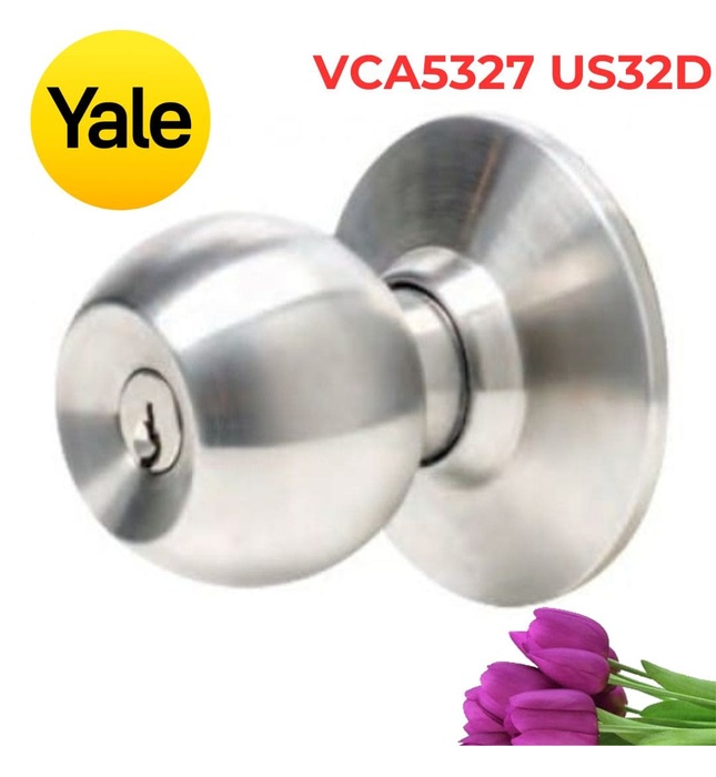 Khóa Tay Nắm Tròn Yale VCA5327 US32D