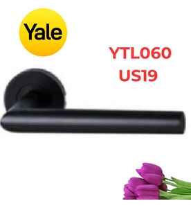Tay Nắm Gạt Cửa Phòng Yale YTL060 US19 Inox Màu Đen Mờ
