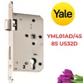 Thân Khóa Yale YML01AD/4585 US32D Cửa Chính Backset 45mm