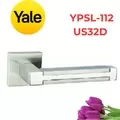 Khóa Tay Gạt Yale YPSL-112 US32D Đặc Ốp Vuông