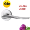 Tay Nắm Gạt Yale YSL020 US32D Inox Mờ