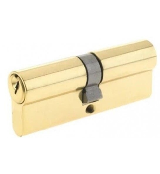 Ruột Khóa Yale 10-0502-3535-00-02-11 Hai Đầu Chìa Màu Đồng Bóng