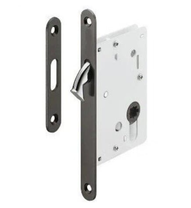 Thân Khóa Cửa Trượt Yale YDL-010 US19 Màu Đen Mờ