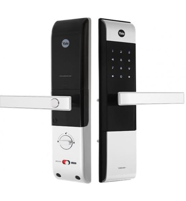 Khóa Điện Tử Yale YDM3109+ Silver Thẻ Từ