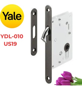 Thân Khóa Cửa Trượt Yale YDL-010 US19 Màu Đen Mờ