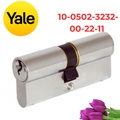 Ruột Khóa Yale 10-0502-3232-00-22-11 Hai Đầu Chìa Màu Niken Mờ