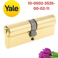 Ruột Khóa Yale 10-0502-3535-00-02-11 Hai Đầu Chìa Màu Đồng Bóng