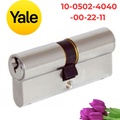 Ruột Khóa Yale 10-0502-4040-00-22-11 Hai Đầu Chìa Màu Niken Mờ