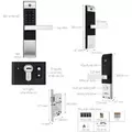 Khóa Điện Tử Yale YDM3109+ Silver Thẻ Từ