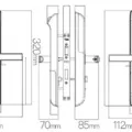 Khóa Điện Tử Yale YDM7116A MB Đa Năng Màu Đen