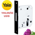 Thân Khóa Chốt Trượt Yale YML09/55 US19 Màu Đen Mờ 