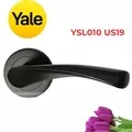 Tay Nắm Gạt Cửa Phòng Yale YSL010 US19 Inox Màu Đen Mờ