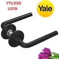 Tay Nắm Gạt Cửa Phòng Yale YTL020 US19 Inox Màu Đen Mờ