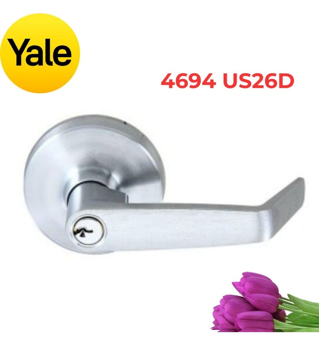 Tay Nắm Yale 4694 US26D Cho Cửa Thoát Hiểm