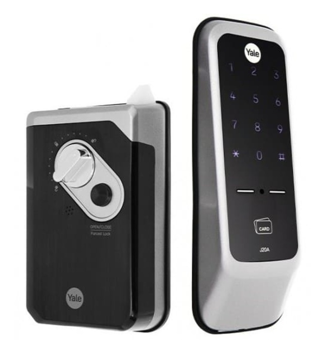 Khóa Điện Tử Yale J20A Thẻ Từ Rimlock