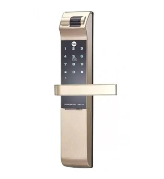Khóa Cửa Điện Tử Yale YDM7116 CG Đa Năng Màu Vàng