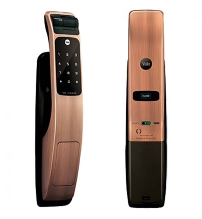 Khóa Cửa Điện Tử Yale YMG40 Vân Tay 