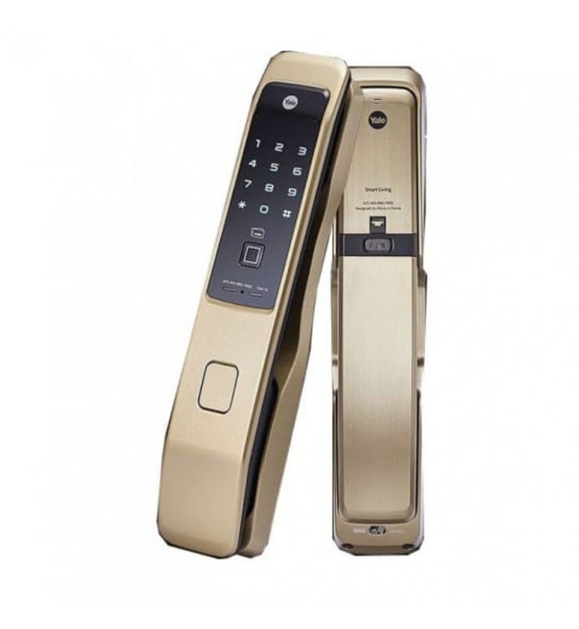 Khóa Cửa Điện Tử Yale YMI70ARG Đa Năng Màu Vàng 