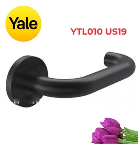 Tay Nắm Gạt Cửa Phòng Yale YTL010 US19 Inox Màu Đen Mờ
