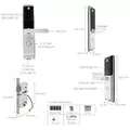 Khóa Điện Tử Yale YDM3115 Thẻ Từ Đã Tích Hợp Bluetooth