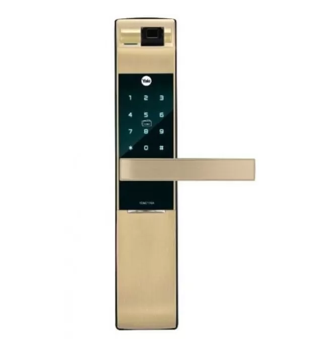 Khóa Cửa Điện Tử Yale YDM7116A CG Đa Năng Màu Gold