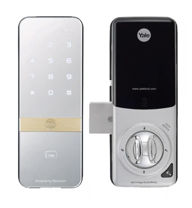 Khóa Cửa Điện Tử Yale YDR323 Thẻ Từ 