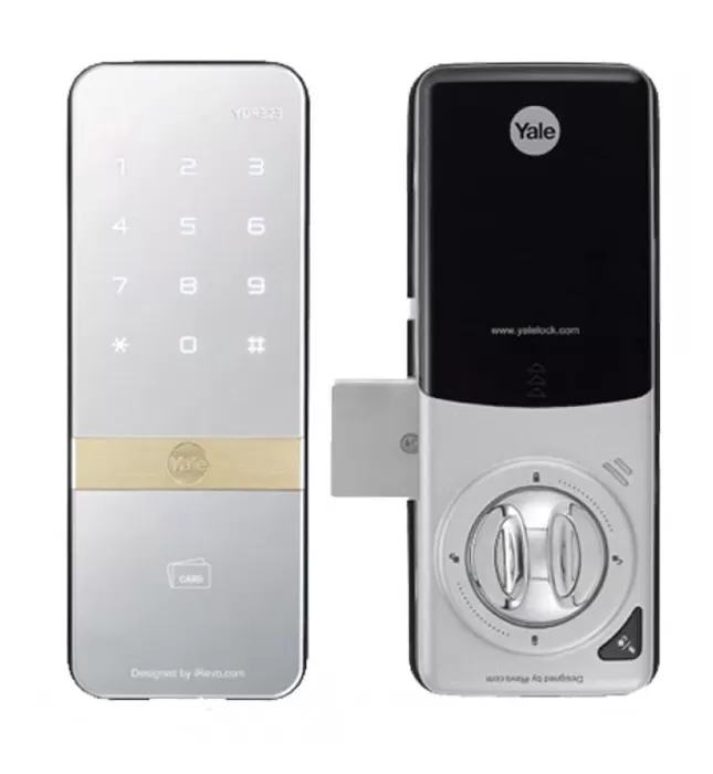 Khóa Cửa Điện Tử Yale YDR323 Thẻ Từ 