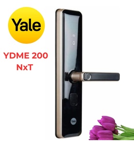 Khóa Cửa Điện Tử Yale YDME 200 NxT Đa Năng Màu Vàng Đen