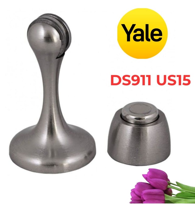 Chặn Cửa Nam Châm Yale DS911 US15 Màu Bạc
