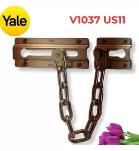 Chốt An Toàn Yale V1037 US11 Đồng Đỏ Dạng Xích