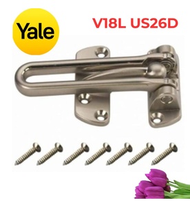 Chốt An Toàn Yale V18L US26D Bạc Dạng Gài