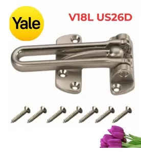 Chốt An Toàn Yale V18L US26D Bạc Dạng Gài