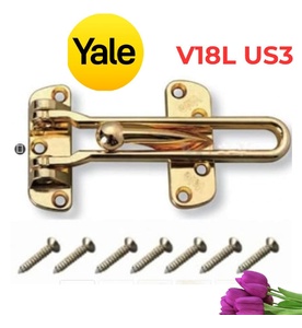 Chốt An Toàn Yale V18L US3 Vàng Đồng Dạng Gài
