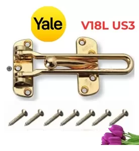 Chốt An Toàn Yale V18L US3 Vàng Đồng Dạng Gài