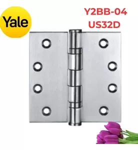 Bản Lề Lá Yale Y2BB-04 US32D Cửa Gỗ