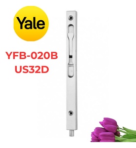 Chốt âm cửa gỗ Yale YFB-020B US32D