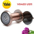 Mắt Thần Yale V0403 US11 200 Độ Màu Đồng Đỏ