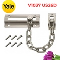 Chốt An Toàn Yale V1037 US26D Bạc Dạng Xích