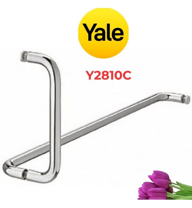 Tay Nắm Cửa Kính Yale Y2810C Kéo - Đẩy