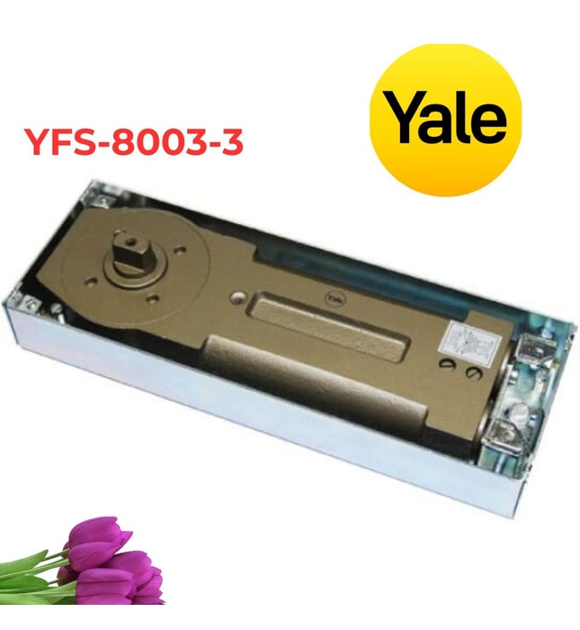 Bản Lề Cửa Kính Yale YFS-8003-3 US32 Size 3 Lực 20Nm