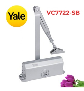 Tay Đẩy Hơi Nổi Yale VC7722-SB Không Giữ Cửa