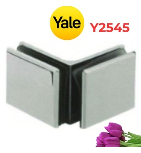 Kẹp nối kính Yale Y2545 Nối Kính - Kính 90 độ