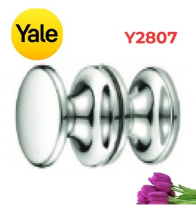Tay Nắm Cửa Kính Yale Y2807 Đồng