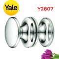Tay Nắm Cửa Kính Yale Y2807 Đồng