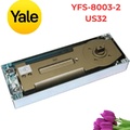 Bản Lề Cửa Kính Yale YFS-8003-2 US32 Size 2 Lực 15Nm