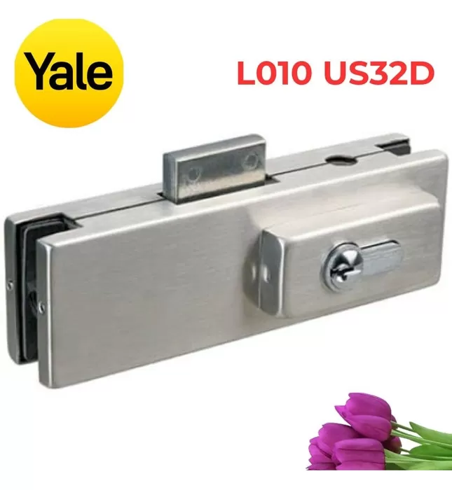 Kẹp Khóa Góc Yale L010 US32D Màu Inox Bóng